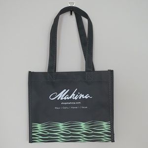 NWOT Mahina Hawaii Canvas Small Bag Tote Reuseable